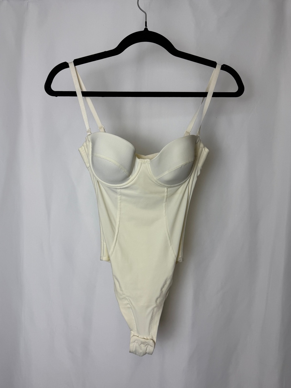 La Perla Ivory Underwire Bodysuit with Adjustable Straps